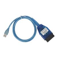 K D CAN OBD2 Cable FT232RL Chip with Switch USB Interface Replacement for E60 E61 E70 E81 8 Pin K LINE Protocol gray