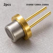 2pcs Wavelength 808nm/810nm Laser Diode 100MA-230MA Parts Accessories  For Beauty Care Medical Skin 810NM 120MA-230MA beige