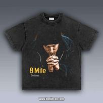 VINTAGE TEE | EMINEM 8 MILE 7.4 T-Shirt – Hip Hop Music Tour Merch 120 black
