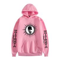 Death Note Fashion Pocket Hoodie - European Size XXS rožinė