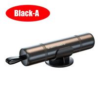 Emergency Safety Hammer for Car made of Aluminum Alloy, Automatic Window Breaker with Integrated Seatbelt Cutter, BLACKA