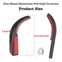 Hardtop Weather Sealing Strip Rain Blocker Diversion Leak Repair Tool for Jeep Wrangler JK JL Gladiator JT 2007-2017 2018-2026 Rain Diversion