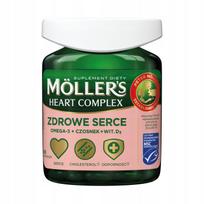 Möller' Complex Heart Dietary Supplement, Linseed Oil, 60 Capsules S