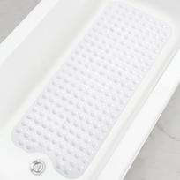 Bathtub Mats for Shower Tub, Extra Long Non-Slip 11 X 16 Inch Bath Mat with Drain Holes and Suction Cups, Bath Mat for Bathroom 40x100cm balta