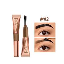 Peel-Off Eyebrow Tint Gel, Natural Smooth Waterproof Brow Color, Long-Lasting Non-Fading Semi-Permanent Eyebrow Pencil 02