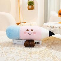 Educational Plush Ruler With Calculator And Pencil For School Supplies And Gift Style G,40cm
