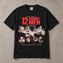 12 Angry Men Movie Shirt, Henry Fonda Vintage Graphic Tee, Classic Film Lover Gift, Sidney Lumet Cinema T-Shirt, Retro Movie Poster Tee 120 gray