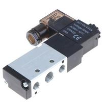Electric Solenoid Valve 4V210-08 5 Way 2 Position Leakproof Air Magnetic Valve for Industrial Pneumatic Control System AC110V