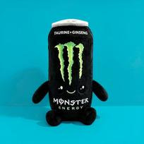 Monster Energy Zero Ultra White Energy Drink Plush Doll Cute Throw Pillow Toy Super Soft Stuffed Animal 25cm juoda