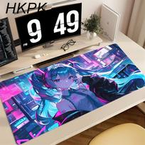 Large Gaming Kawaii Girl Mouse Pad Hatsune M-miku Mousepad PC Gamer Desk Mat Office Decoration Big Mouse Mat E-Sports Playmat 70x30cm