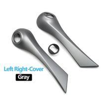 2PCS Car Inner Door Left Right Pull Grab Inner Handle Outer Cover For Renault Megane 2 MK2 X84 2002-2008 8200297158 8200297171 gray