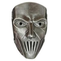 Slipknot Band Mask Clown Facial Zipper Mouth Mask Drummer Dress Up Halloween Party Props Slipknot mick silver mask