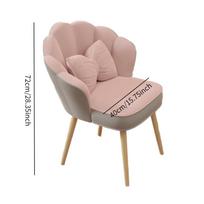 Cute Soft Side Chair for Office Living Room Makeup Green