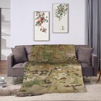 Super Soft Blanket Travel MultiCam Camo Camouflage Throw Blanket  Flannel Bedspread For Living Room Graphic Sofa Bed Cover 100cm*150cm