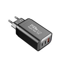 150W USB Type C Charger USB QC3.0 Fast Charging Mobile Phone Charger Travel Adapter For iPhone 17 Samsung Xiaomi EU/UK/US Plug