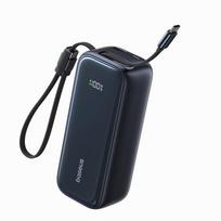 Baseus 100W 20000mAh Power Bank Retractable USB-C Cable for iPhone 18 Duo 17 Pro Max Samsung S26 Portable Charger for Laptop