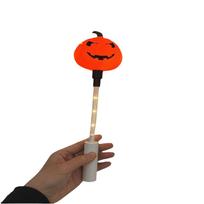 Ghost Halloween LED Glowing Stick Pumpkin Light Up Wand Halloween Decoration Lights  Indoor Decor Pumpkin B red