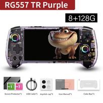 ANBERNIC RG 557 Retro Video Player RG557  Handheld Game Console 5.48  AMOLED Screen Android Supports FOTA WIFI Streaming PSP PS2