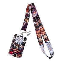 Zoro Lanyard Anime Pirate Card Holder Neck Strap for Key ID Card Phone Straps Badge Holder Keyrings Cosplay Accessories Gifts 6 1