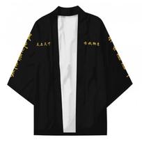 Anime Cosplay Kimono-Style Hooded Robe Tokyo Revengers Inspired Unisex Costume Jacket L white