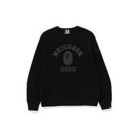 A BATHING APE x NEIGHBORHOOD SS23 Sweatshirt Unisex 1J23-113-901 L