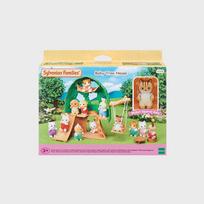 [[LINE FRIENDS] Sylvanian Families Kindergarten Tree House beige