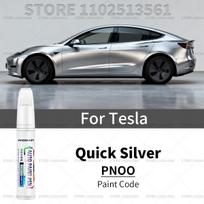 Skirta Tesla Model 3 Y X S Automobilio dažų įbrėžimų taisymo pieštukas Dažų palytėjimo ratlankio palytėjimo pieštukas Juoda Perlinė Balta Sidabrinė Gilios jūros mėlyna Raudona