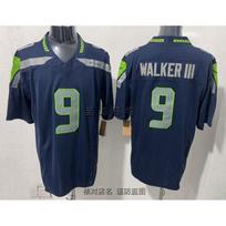 Mens Vintage Seattle Seahawks Retro Football Jersey Cotton Blend Embroidered Team Uniform Fan Wear XXXL