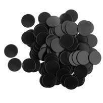 100pcs Casino Poker Game Board Chips DIY Craft 32mm Black gray