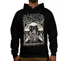 AMON AMARTH HOODIES (Multiple Variations) MEN's SIZES S black