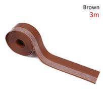 Door Bottom Seam Tape Bathroom Door Window Wall Sticker Sealing Strip Silicone Rubber Moldproof 3m ruda
