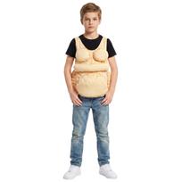 Vaikų Helovino Didelio Senolio Kostiumas, Dydis 100, Juokingas Persirengimo Drabužis Vaikams One Size beige