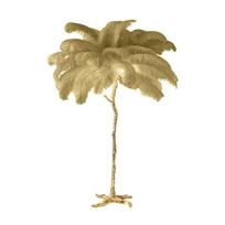 Nordic Ostrich Feather Floor Lamp Modern LED Standing Light for Ins Live Broadcast Room Living Bedroom Sofa Corner Home Decor