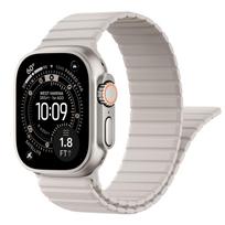 Strap for Apple Watch Ultra 3 Band 49mm 46mm 45mm 44mm 42mm Magnetic Silicone Bracelet Correa iWatch Series 11 10 9 8 7 6 5 Se 3 42 44 45 49 S11-46mm gray