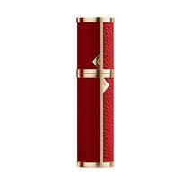 Fragrance Bottom-filled Perfume Bottle Luxury Perfume Atomizer  Cosmetic Container red-Lichee Pattern