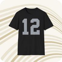 Throwbackmax Ken Stabler Oakland Raiders Jersey T-Shirt - Front & Back Print XXXXL