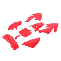 Front Rear Fender Fairing Kit Mudguard Fit for Honda XR50 CRF50 SDG SSR 107 125Red raudona