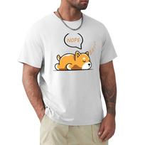 Funny Lazy Shiba Inu  Nope  sleepy dog TShirt t shirt Unisex luxury TShirt L