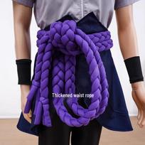 Naruto Shippuden Uchiha Sasuke Pilnas Cosplay Kostiumų Rinkinys Medium purple
