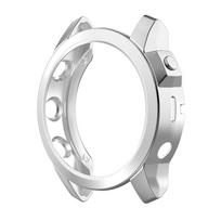 Garmin Fenix 7/7S/7X Pro Electroplated Anti-Drop Protective Watch Case 7/7 Pro sidabras