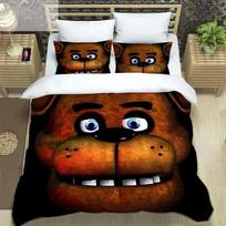 3D Print Bedding Set F-Five-Nights At Freddy´s FNAF Duvet Cover Comforter Bed Youth Girls Boys Bedroom Decoration Gift 135x200cm
