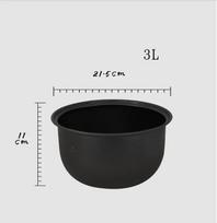 Electric Pressure Cooker Liner 1.6/3L/4L/5L/6L Non-stick Rice Pot Gall Black Crystal Inner Accessories Cooker Parts suit Midea