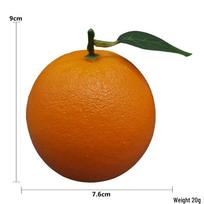Foam Fake Orange with Branch & Leaves for Home Decor & Photography Props