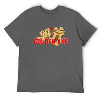 Golden Axe Arcade Title Screen Tshirt Black Cotton Tshirt Plain For Unisex Package T Shirt Custom Print Essential T Shirt Tshirt S beige