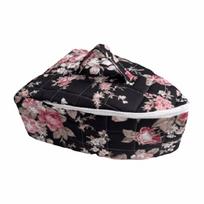 Dust-proof Iron Protective Cover Quilted Padding Steam Iron Bag  for Steam Iron Storage F black