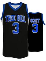 Basketball Jersey Black Forest Scott 3 Number Printed Athleisure Wear S blue