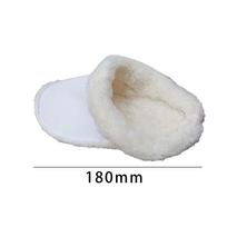 Slipper Liners for Shoes and Clogs, Soft Cover Home Office 18cm balta