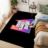 Gta Vi Living Room Nonslip Area Rug Soft Carpet For Bedroom Game Playroom Sofa Office Home Decor Doormat Christmas Gift C929950 60cmx90cm