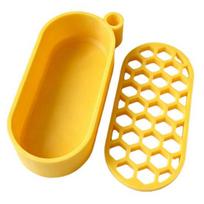 Sustainable PLA Planting Tool 3D Printed Scallion Planter, Green Onion Planter Tray, Hydroponic Seedlings Desktop Greenery Decor Starter Tray geltona
