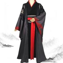 Wei Wuxian Cosplay Mo XuanYu Lan Wangji Kostiumas Anime Demoniškos Kultivacijos Didmeistris Cosplay Mo Dao Zu Shi Kostiumas Vyrams L&Mo Dao Zu Shi black